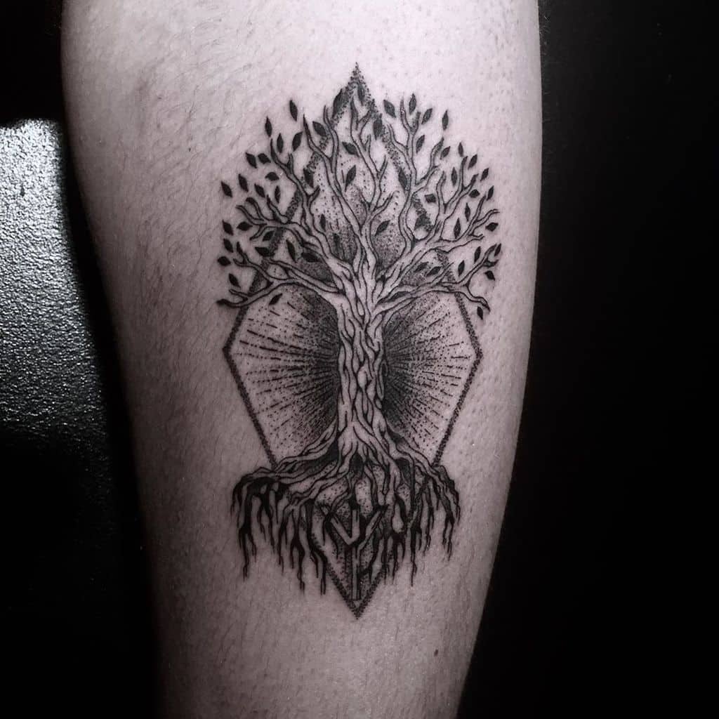 50个最佳Yggdrasil纹身创意[2022灵感指南]-北欧神话纹身设计 - 伟德电子官网