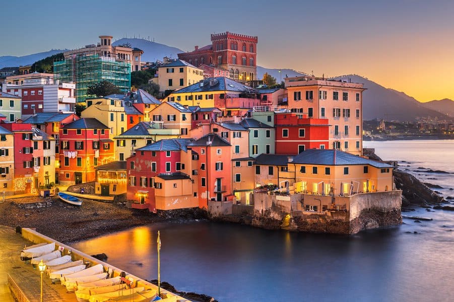 在意大利哪里可以找到色彩最丰富的房子