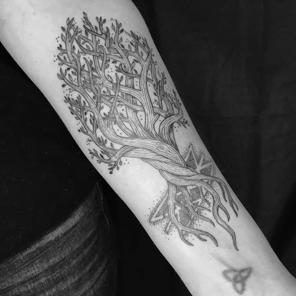 30 多个最佳生命之树纹身设计理念（及其含义）TatTatoos